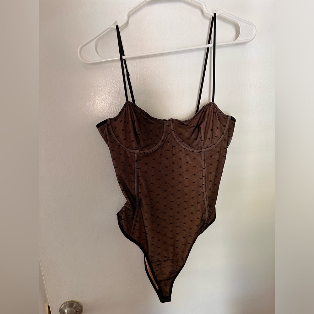 Polka dot bodysuit